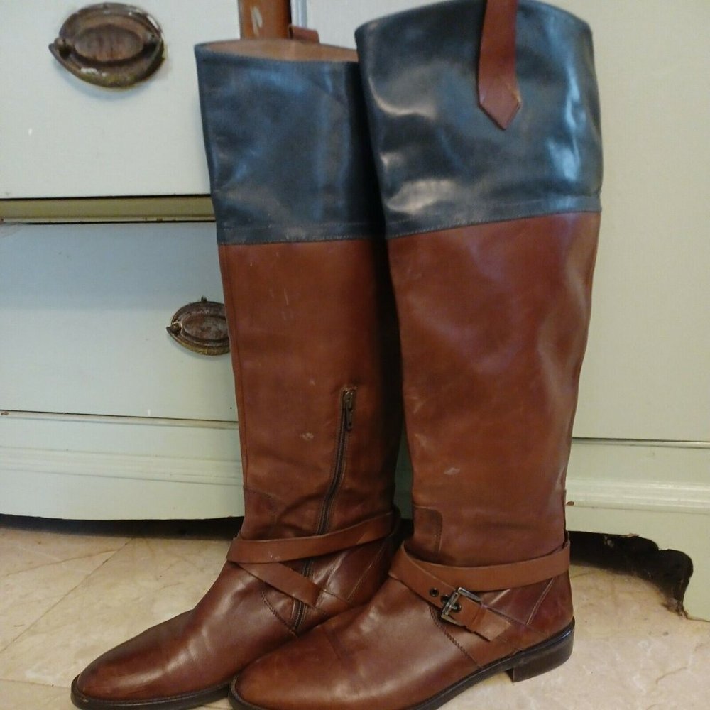 Pertini Spain‎ Boots Leather Riding 38